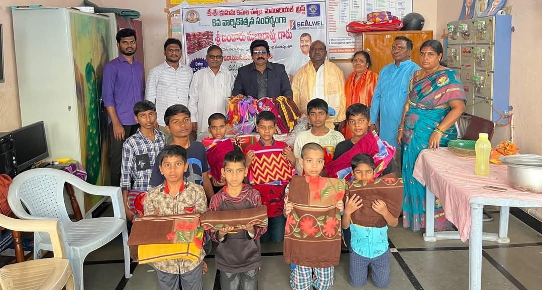 Distribution of Blankets